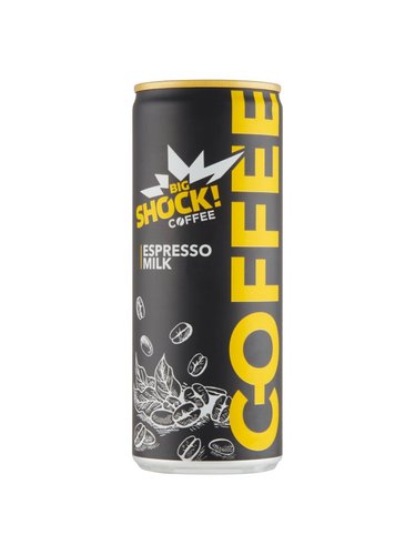 Big Shock cofee espresso milk 0,25 l