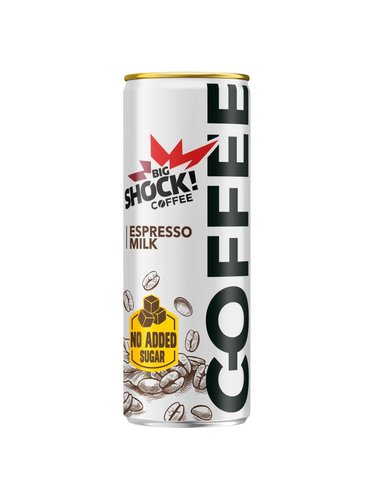 Big Shock! Espresso milk - bez pidanho cukru 0,25 l