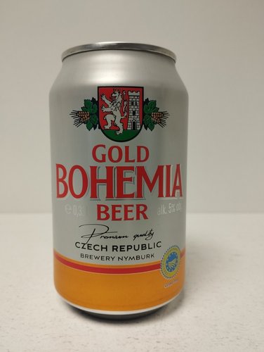 Gold Bohemia Beer 0,33 l