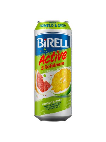 Birell Active Pomelo&amp;Grep s kofeinem 0,5 l