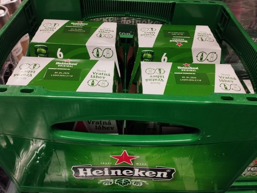 Heineken orig. 12 4x 6ks 0,33l