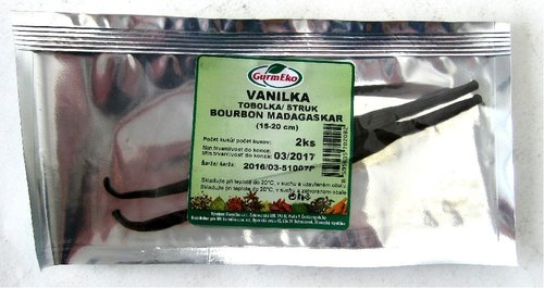 Gurmeko Vanilka tobolka 15-20 cm 2 ks