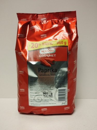 Kotnyi Paprika lahdkov 960 g + 20 % zdarma