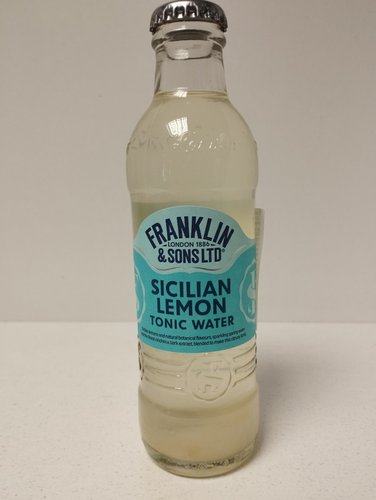 Indian Tonic water Franklin Sicilian &amp; Lemon 0,2 l