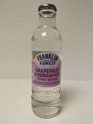 Indian Tonic water Franklin Grapefruit &amp; Bergamot 0,2 l