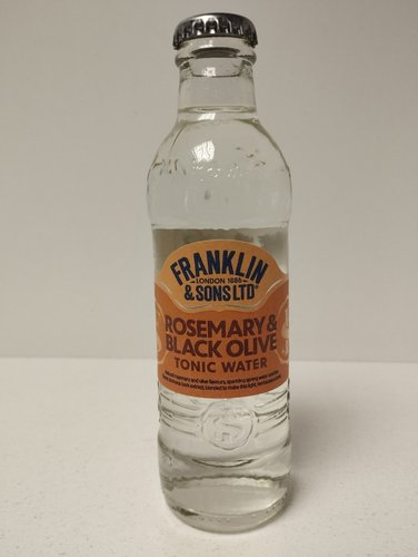 Indian Tonic water Franklin Rosemary &amp; Black Olive 0,2 l