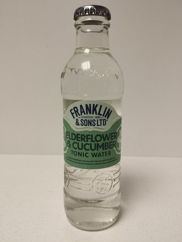 Indian Tonic water Franklin Elderflow &amp; Cucumber 0,2 l