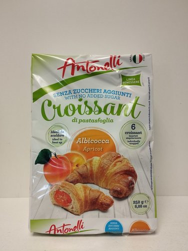 Croissant Antonelli  s merukovou npln se sladidlem (6ks x 42g) 252g