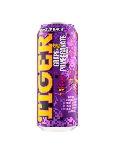 Tiger Grape Pomegranate energy drink 0,5l