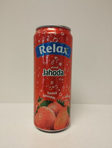 Relax limonda Jahoda 0,33 l