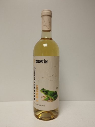 Ryzlink vlask pozdn sbr 2022 such 0,75 l Rosnika zelen