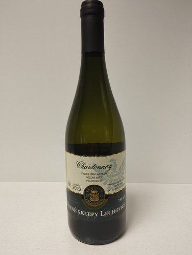 Chardonnay pozdn sbr 2022 polosuch 0,75l