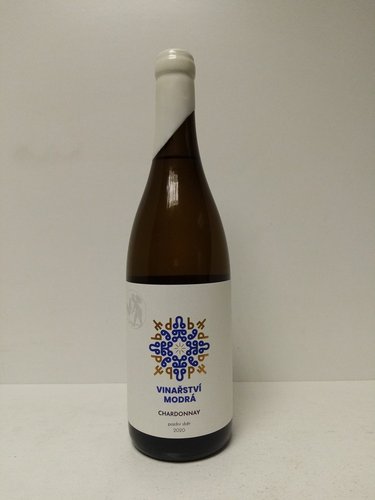 Chardonnay pozdn sbr 2020 such 0,75 l Vinastv Modr