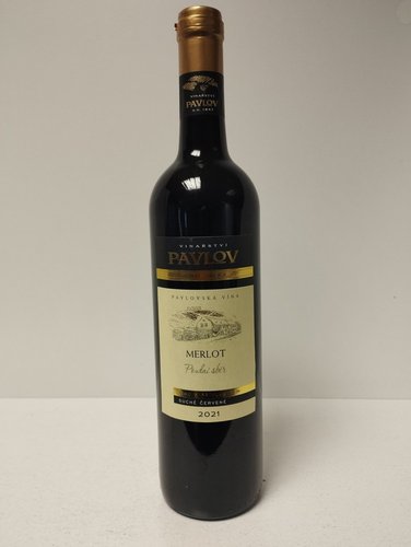 Merlot pozdn sbr 2021 such 0,75 l