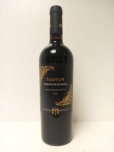 Castello Monaci Tautor Primitivo Di Manduria DOC 2018 0,75 l