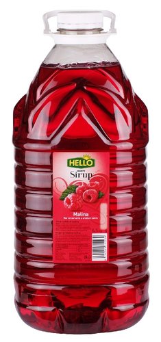 Hello sirup Malina 6,5 kg