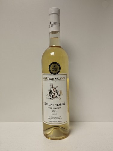 Ryzlink vlask vbr z hrozn 2021 such 0,75 l