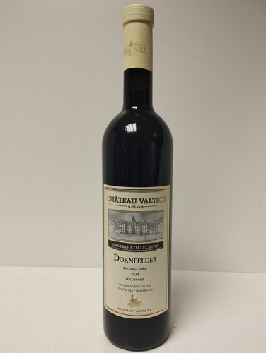 Dornfelder pozdn zbr 2024 polosuch 0,75 l