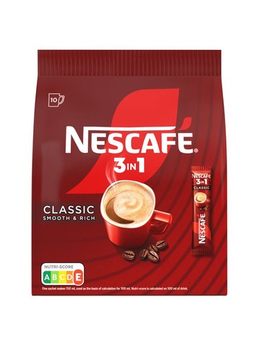 Nescafe classic 3v1 10x16,5g