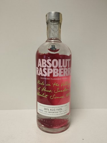 Absolut raspberry 38% 1 l