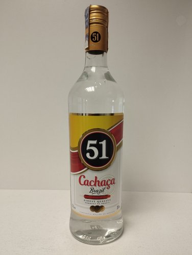 Cachaca 51 Brazil 38% 1l