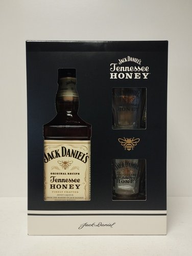 Jack Daniels Tennessee Honey 35% 0,7 l + 2x sklo