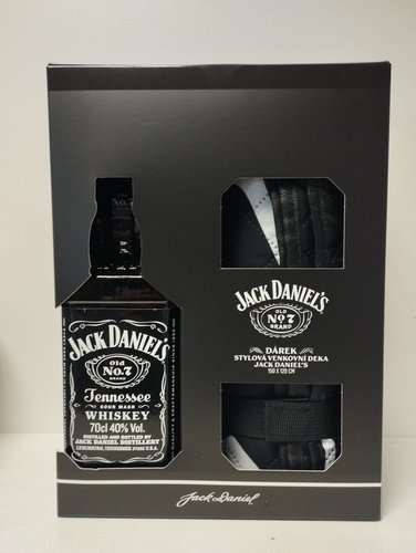 Jack Daniels No.7 40% 0,7 l + deka