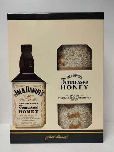 Jack Daniels honey 35% 0,7 l + osuka