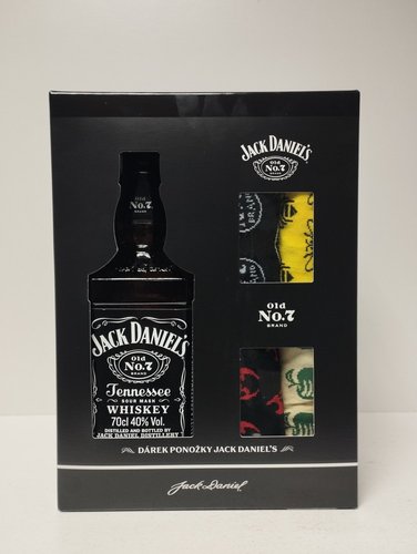 Jack Daniels Honey 35% 0,7 l + 4 pry ponoek