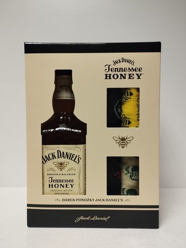 Jack Daniels 40% 0,7 l + 4 pry ponoek