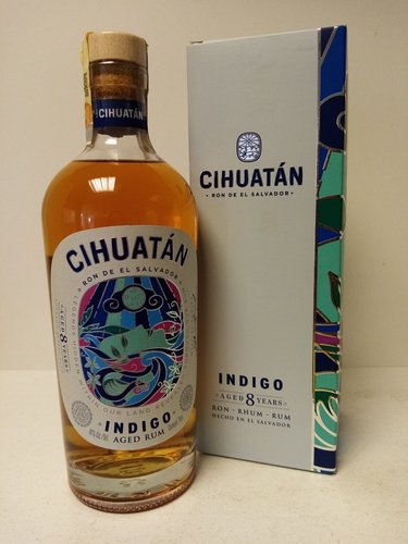 Cihuatn 8 lety Indigo 40% 0,7L