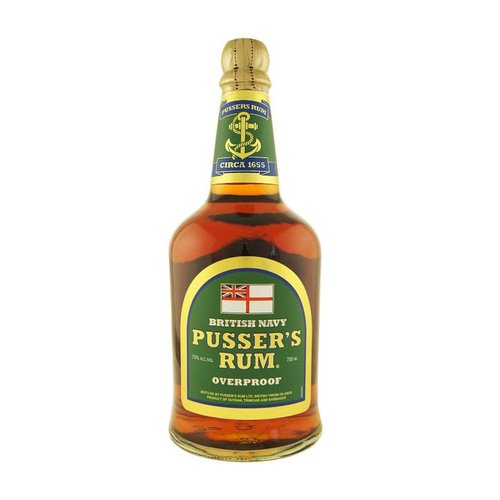 Pussers overproof 75,5% 0,7 l
