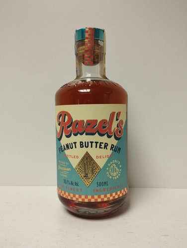 Razels peanut butter 38,1% 0,5 l