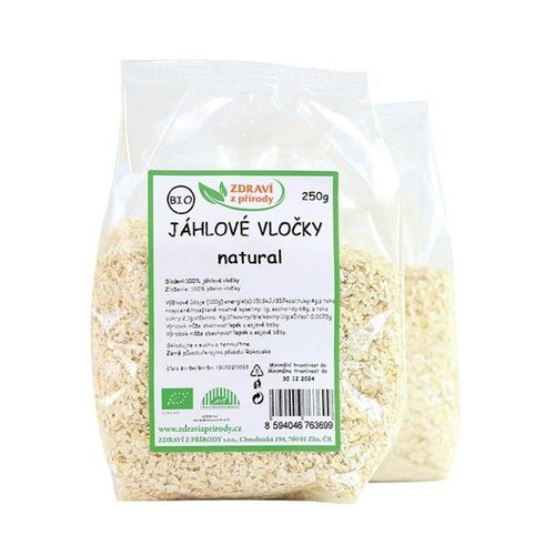 Jhlov vloky natural 250g bio Zdrav z prody