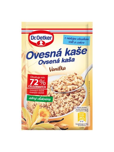 Ovesk kae vanilka 58 g Dr. Oetker