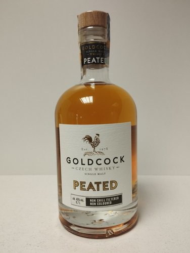 Goldcock Peated 45% 0,7l