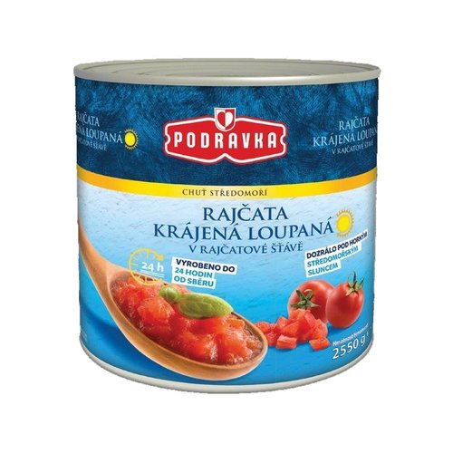 Rajata krjen loupan k rajatov v 2,5 kg Podravka