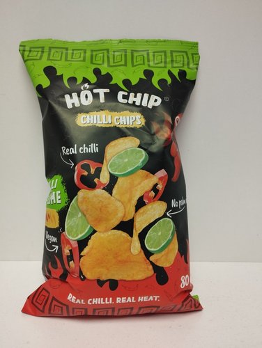 HOT CHIP Potato chilli and lime 80 g