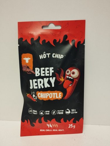 HOT CHIP Beef jerky chipotle 100 g