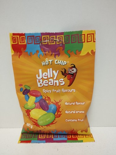 HOT CHIP jelly beans s ovocnmi pchutmi s chilli 60 g