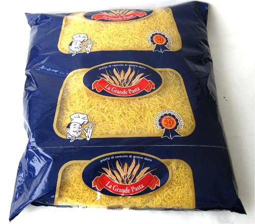 Semolinov nudle polvkov krtk 5 kg