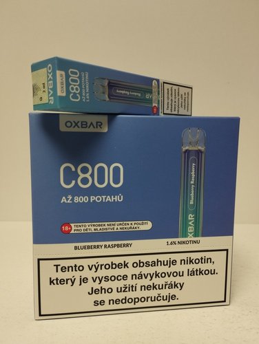 OXBAR blueberry raspberry C 800