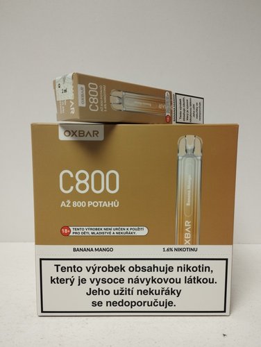 OXBAR banana mango C800