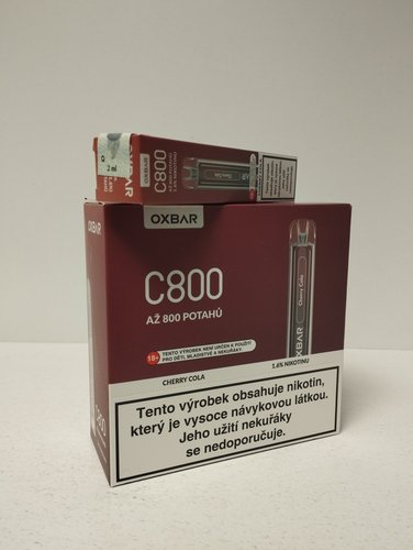 Oxbar cherry cola C800