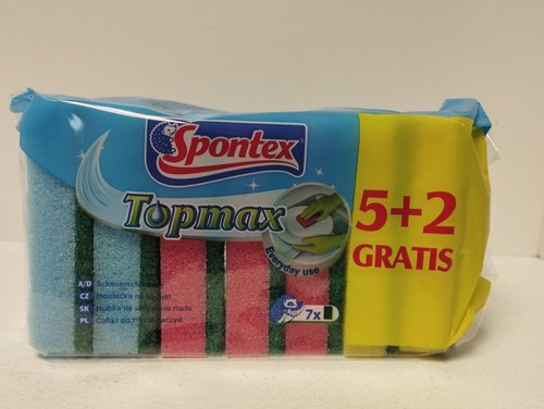 Houbika na ndob Spontex 5+2 gratis