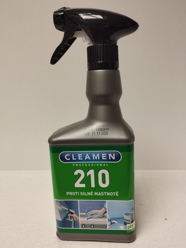 Cleamen 210 proti siln mastnot 550 ml s rozpraovaem