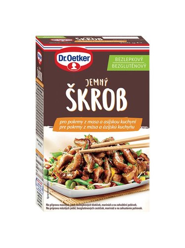 Jemn krob pro pokrmy z masa a asijskou kuchyni 200 g bez lepku Dr. Oetker