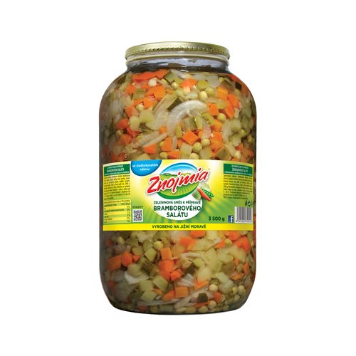 Zeleninov sms do bramborovho saltu 3500 g Znojmia