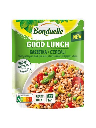 Good Lunch Cereali - palda, hrek, fazole, cherry rajata, paprika, olivy 250g Bonduelle