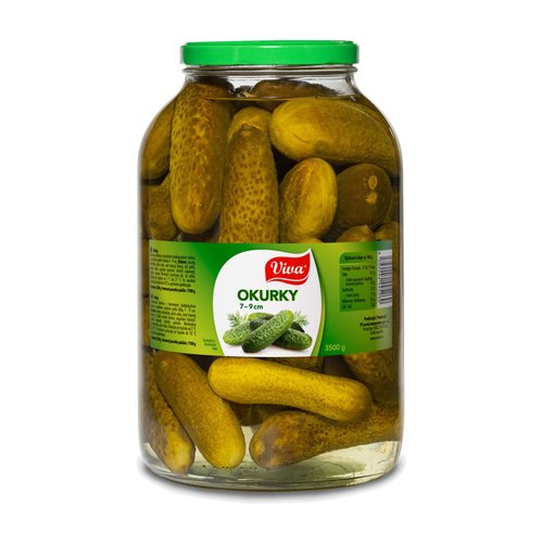 Okurky 7 - 9 cm Viva 4 l